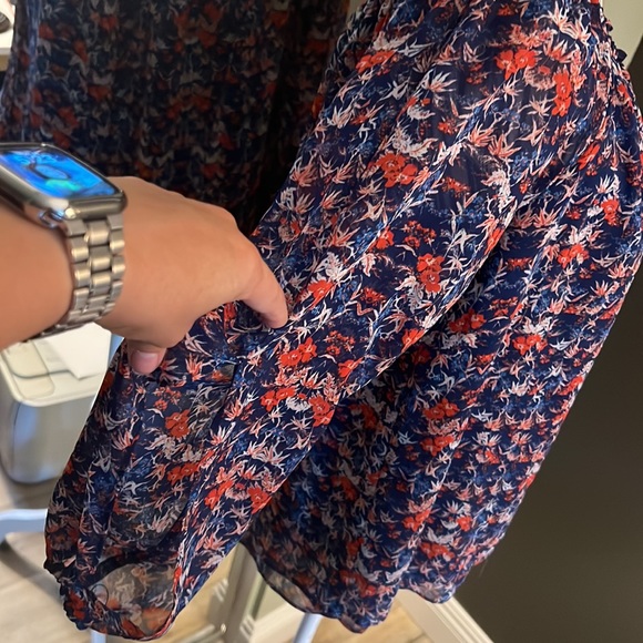 🎉1 hour sale. Sanctuary, Chantel boho off-shoulder, medium top, Anthropologie - Picture 10 of 12